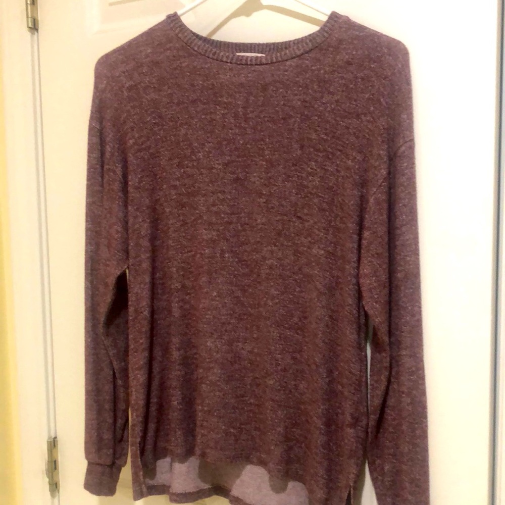 PST maroon sweater/ sweatshirt from Nordstrom